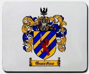 Guardino coat of arms mouse pad