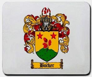 Bocker coat of arms mouse pad