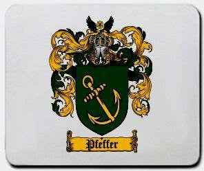 Pfeffer coat of arms mouse pad