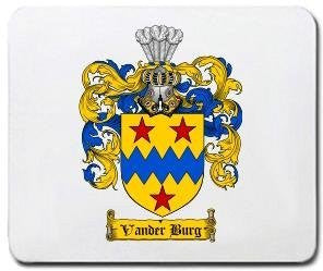 Vanderburg coat of arms mouse pad