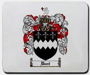Dant coat of arms mouse pad