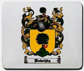 Butschky coat of arms mouse pad