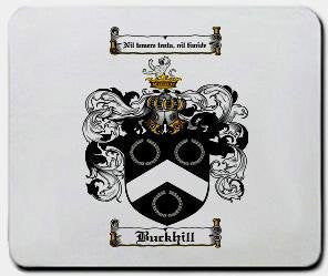 Buckhill coat of arms mouse pad