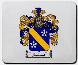 Amand coat of arms mouse pad