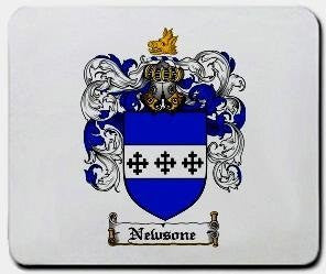Newsone coat of arms mouse pad
