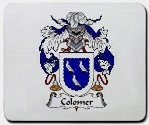 Colomer coat of arms mouse pad
