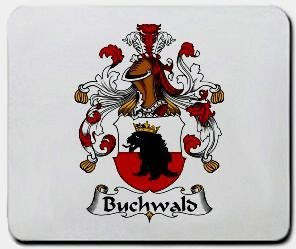 Buchwald coat of arms mouse pad