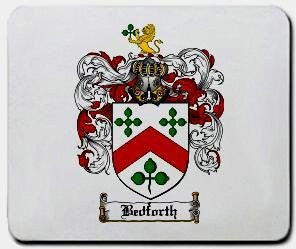 Bedforth coat of arms mouse pad
