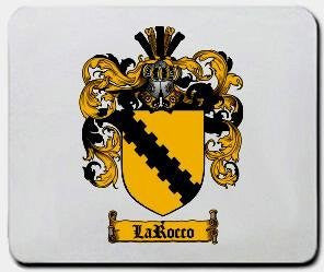 Larocco coat of arms mouse pad