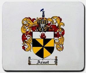 Arnot coat of arms mouse pad