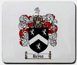 Reyna coat of arms mouse pad