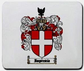 Imprescia coat of arms mouse pad