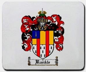 Runkle coat of arms mouse pad