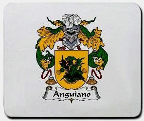 Anguiano coat of arms mouse pad