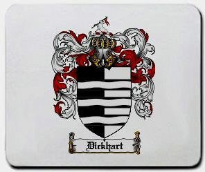 Dickhart coat of arms mouse pad
