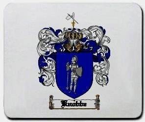 Knobbe coat of arms mouse pad