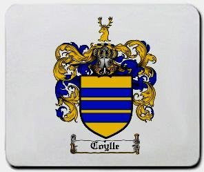 Coylle coat of arms mouse pad