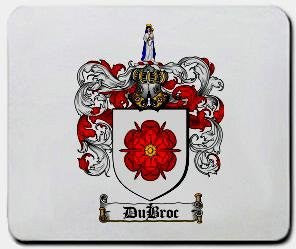 Dubroc coat of arms mouse pad