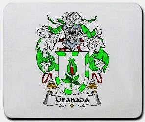 Granada coat of arms mouse pad