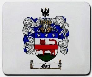 Gatt coat of arms mouse pad