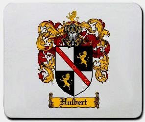 Hulbert coat of arms mouse pad