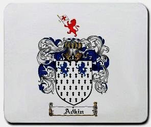 Adkin coat of arms mouse pad