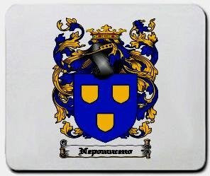 Nepomuceno coat of arms mouse pad