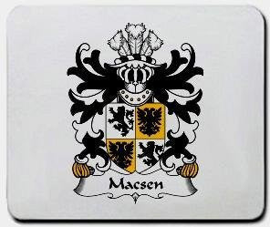Macsen coat of arms mouse pad