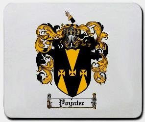 Poynter coat of arms mouse pad