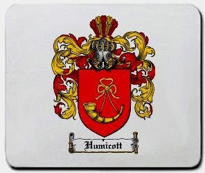 Humicott coat of arms mouse pad