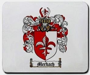 Merbach coat of arms mouse pad