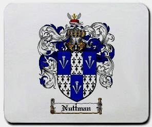 Nuttman coat of arms mouse pad