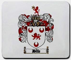 Dille coat of arms mouse pad