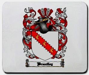 Brantley coat of arms mouse pad