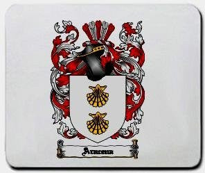 Aracena coat of arms mouse pad