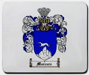 Marcure coat of arms mouse pad