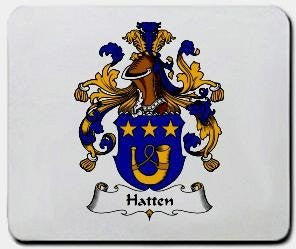Hatten coat of arms mouse pad