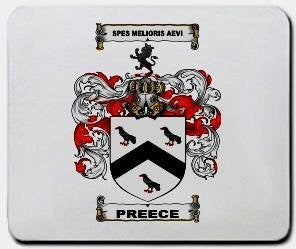 Preece coat of arms mouse pad