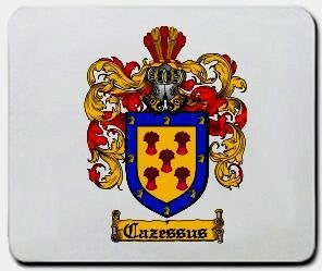 Cazessus coat of arms mouse pad