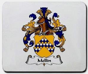 Mellin coat of arms mouse pad