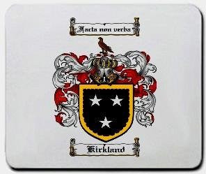 Kirkland coat of arms mouse pad