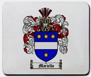 Mariello coat of arms mouse pad