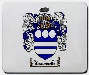 Bradewelle coat of arms mouse pad