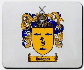 Hobgood coat of arms mouse pad