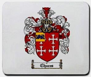Chaces coat of arms mouse pad