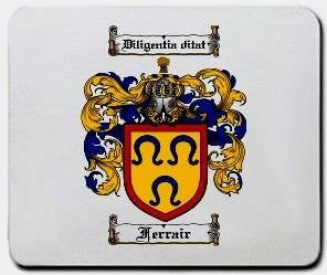 Ferrair coat of arms mouse pad