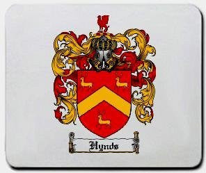 Hynds-crest coat of arms mouse pad