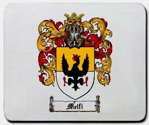 Melfi coat of arms mouse pad