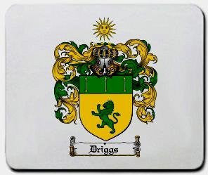 Driggs coat of arms mouse pad