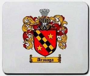 Arzuaga coat of arms mouse pad